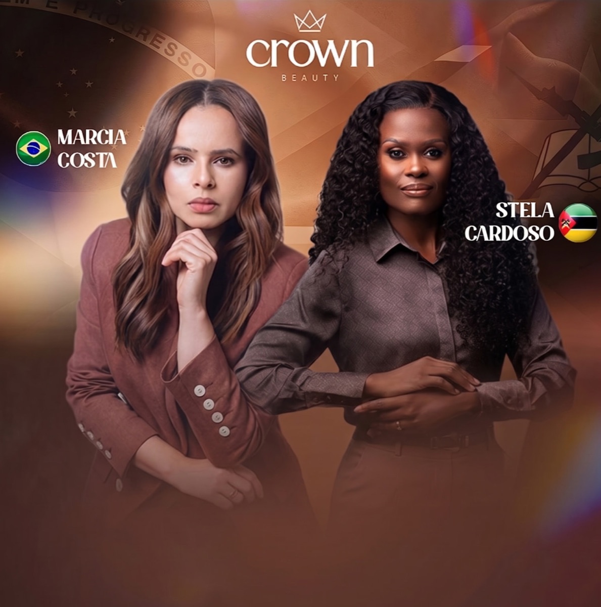 Marcia Costa e Stela Cardoso, formadoras da Semana da Estética em Maputo